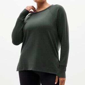 NWOT Athleta Coaster Luxe Recover Sweatshirt- Size XS